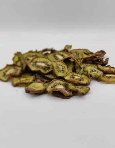 Chips de kiwis déshydratées pour lapins