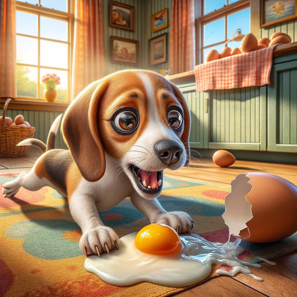 Comment préparer correctement des œufs cuits pour son chien