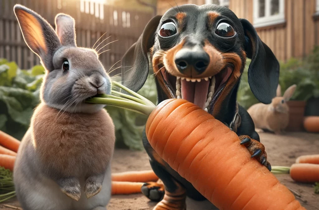Un chien peut-il manger des carottes crues?