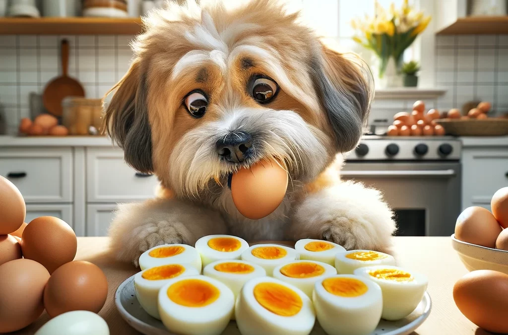 Un chien peut-il manger des œufs cuits?