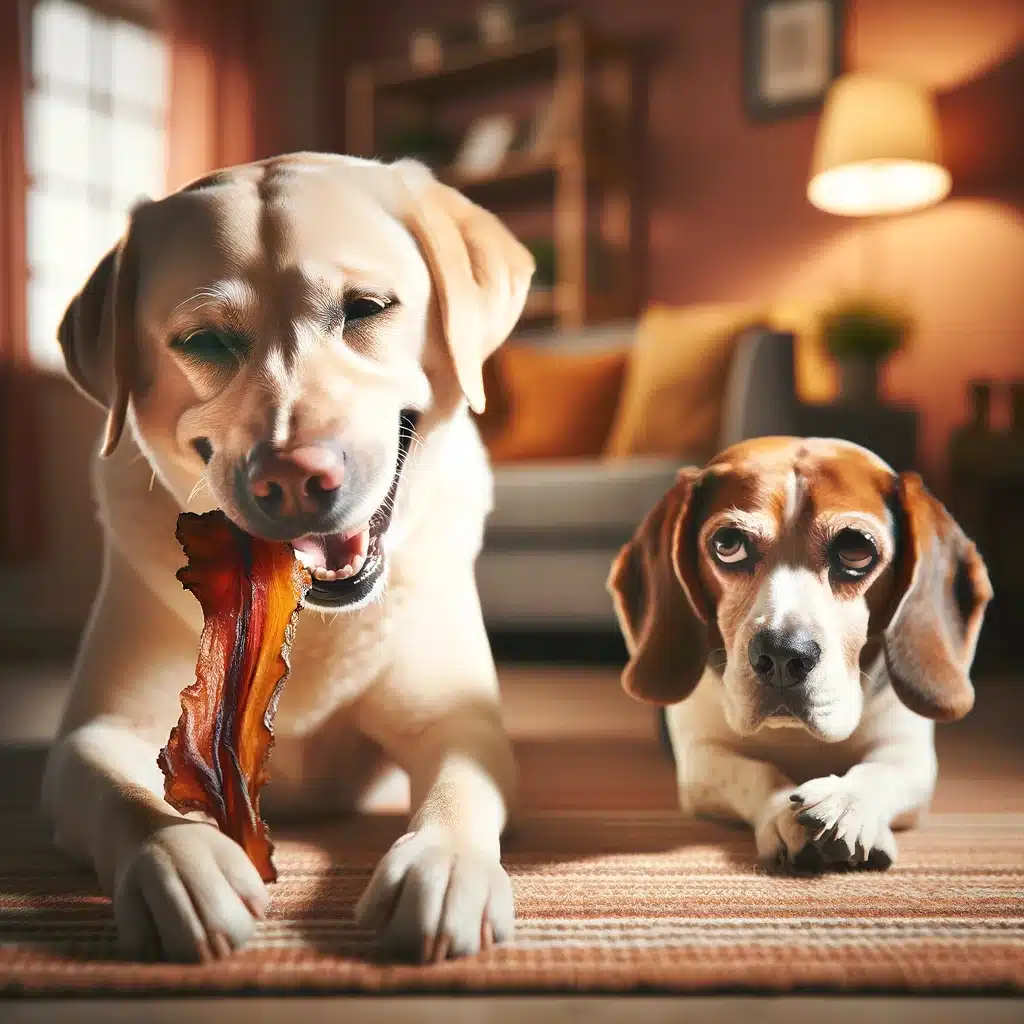 oreille de porc chien diarrhée