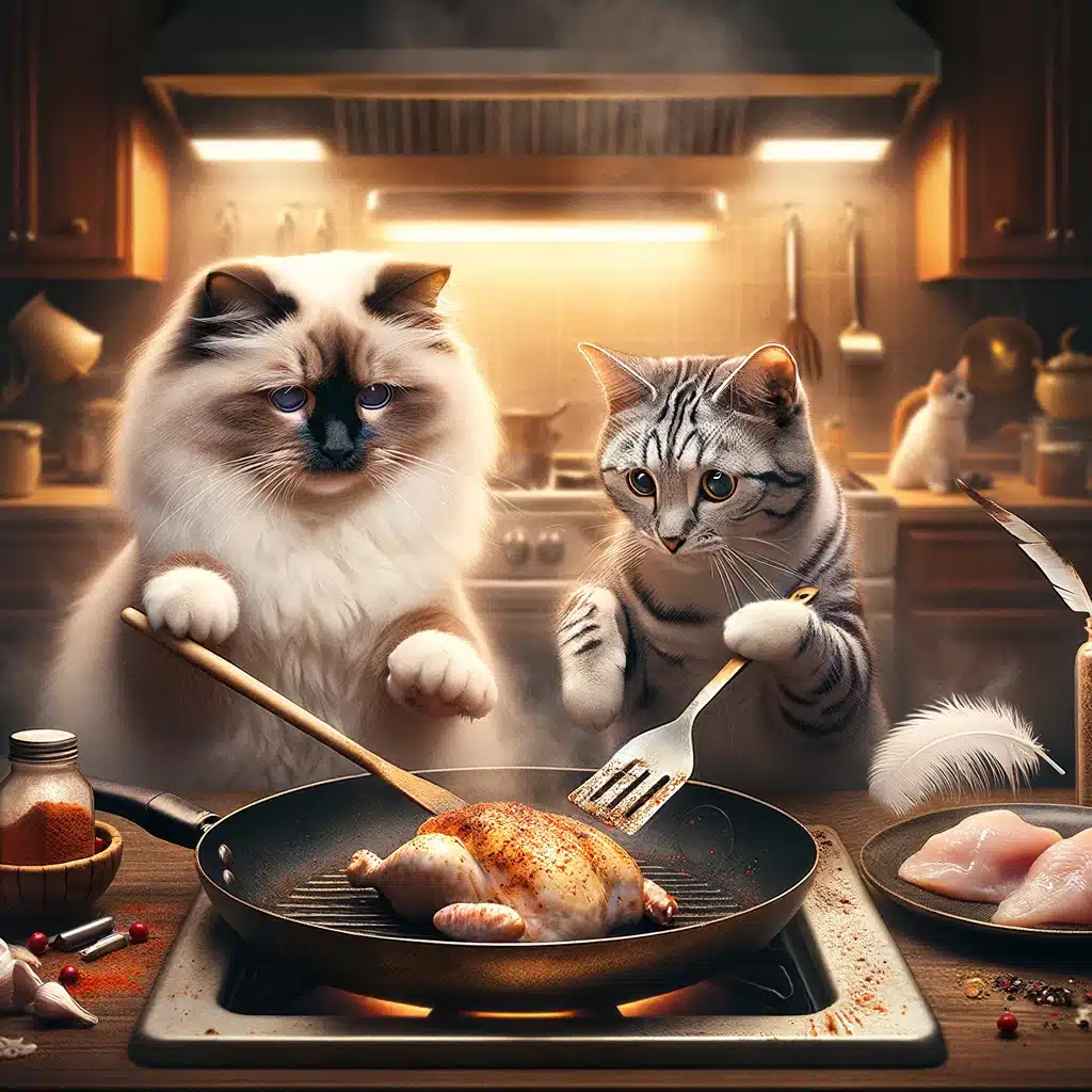 viande séchée pour chats