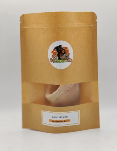 sabot de veau pour chien - activité masticatoire