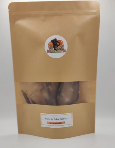 Filets de Soles Séchées pour chiens et chats