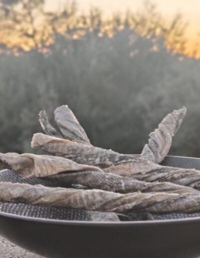 Friandises Batonnets de Peau Cabillaud pour Chiens la Friandise Bio