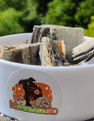 Morceaux de Cabillaud deshydratés pour Chiens et Chats