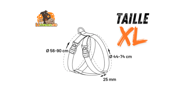 Harnais de sécurité taille XL dimensions