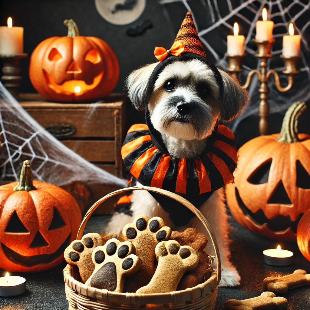 friandises naturelles chiens codes promo Halloween