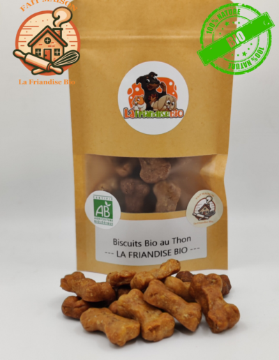 Biscuits Bio au Thon pour Chien