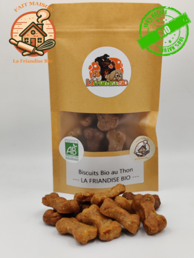 Biscuits Bio au Thon pour Chien